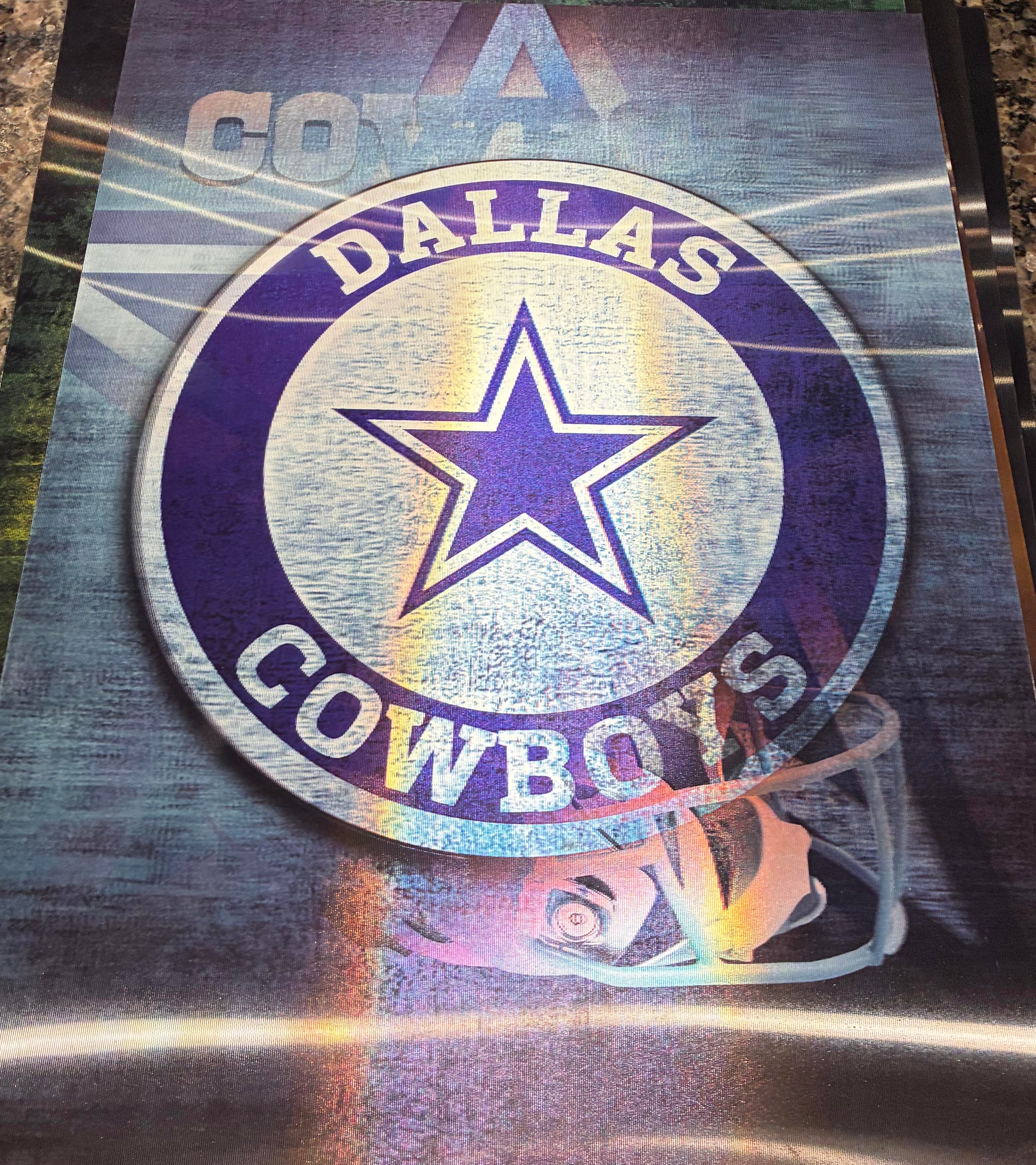 3D Poster (15.5 x 11.5) Dallas Cowboys