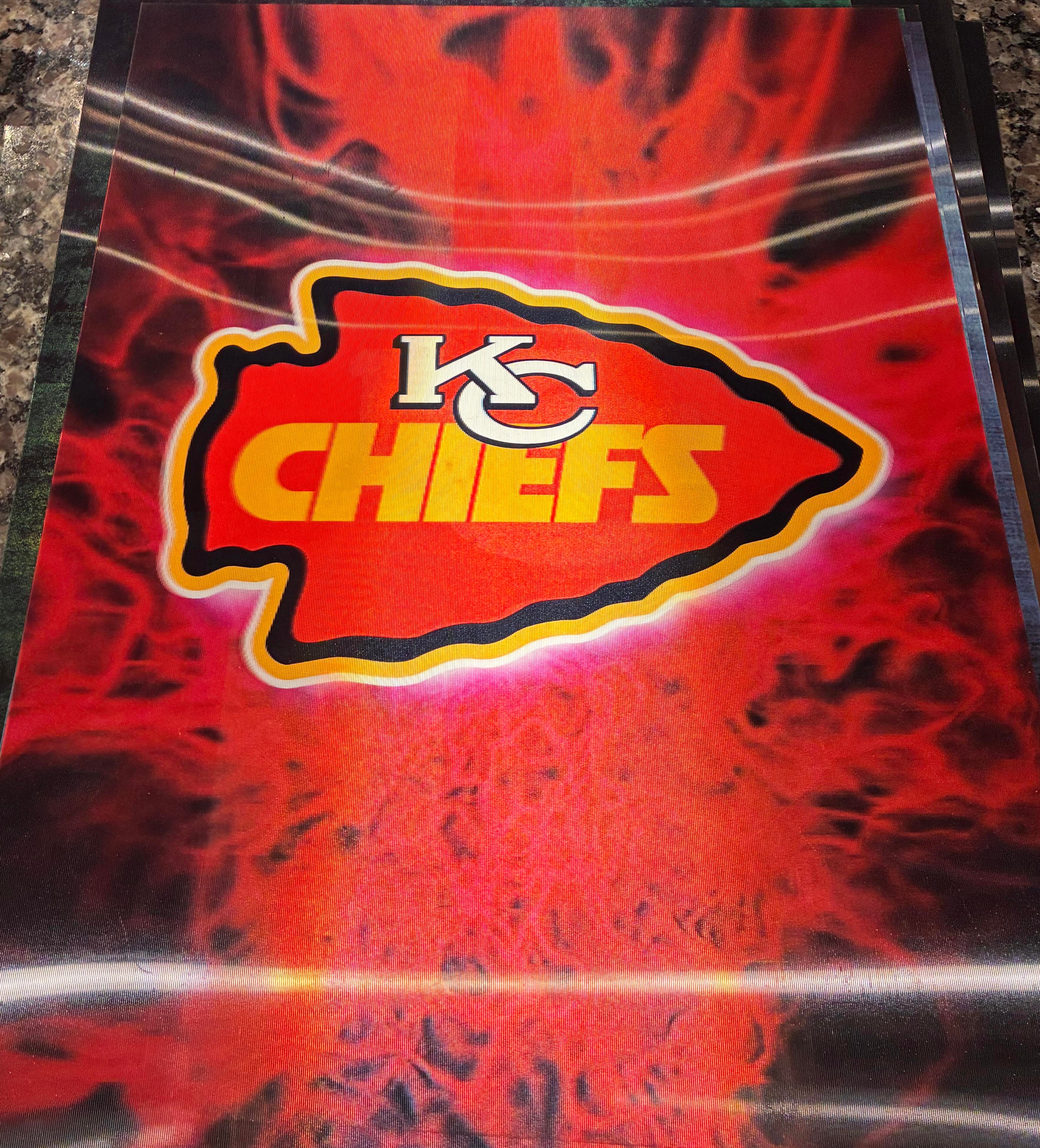 3D Poster (15.5 x 11.5) KC Chiefs