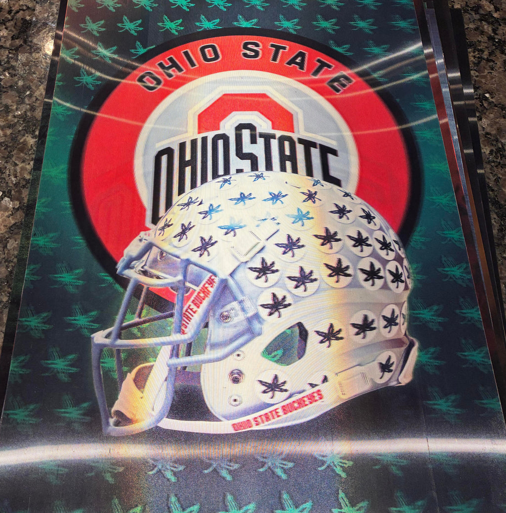 3D Poster (15.5 x 11.5) Ohio State Buckeyes