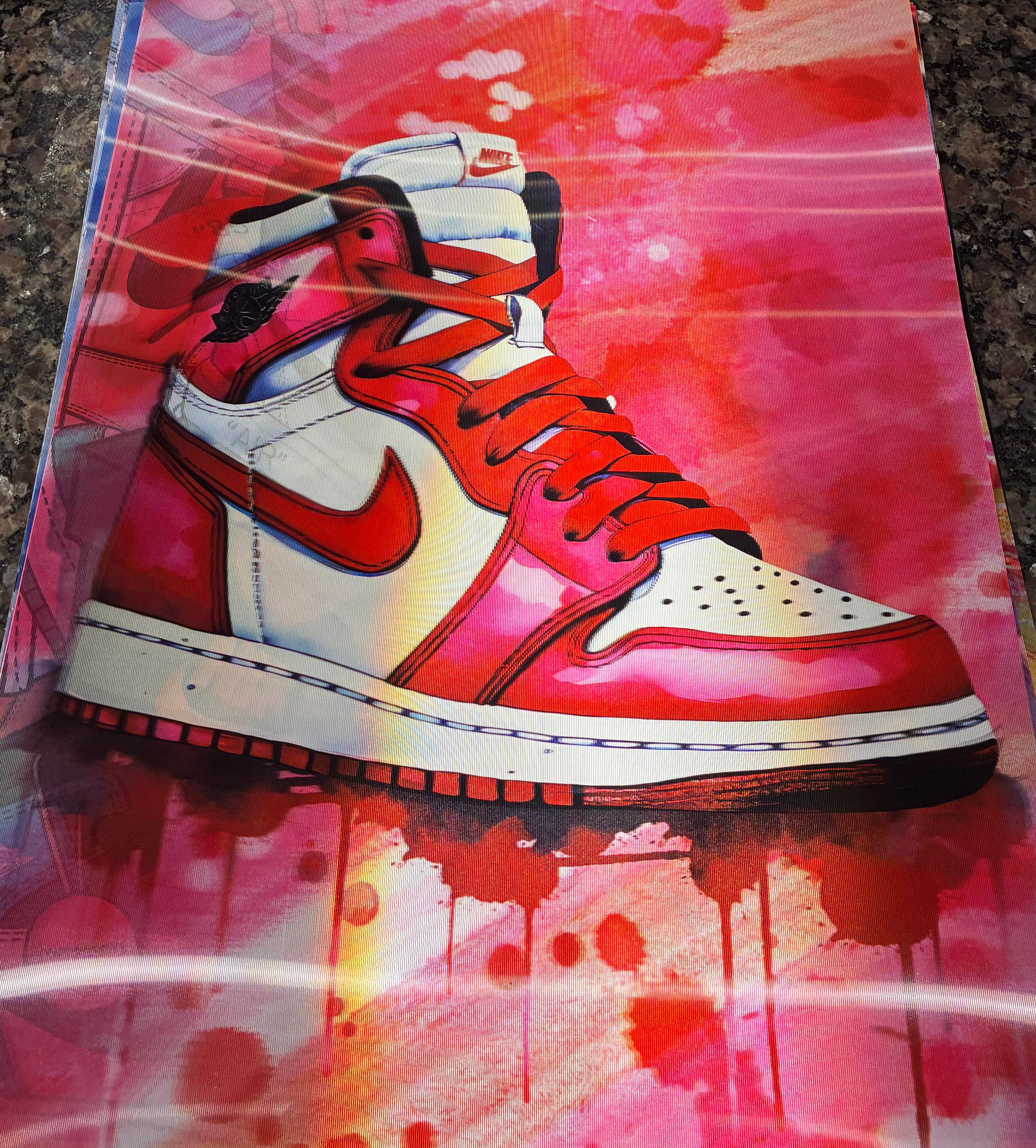 3D Poster (15.5 x 11.5) Jordan One Shoe
