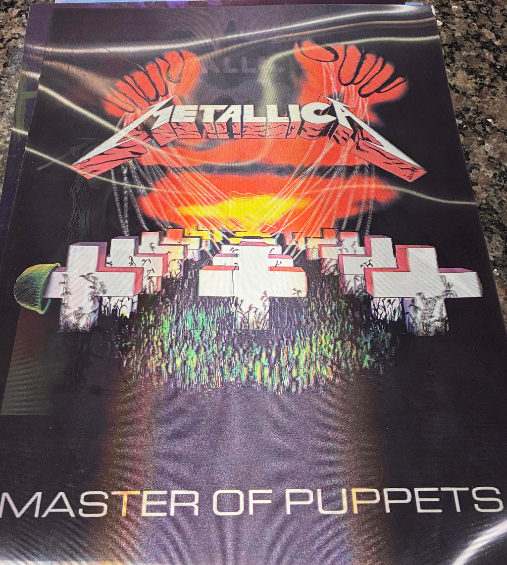 3D Poster (15.5 x 11.5) Metallica