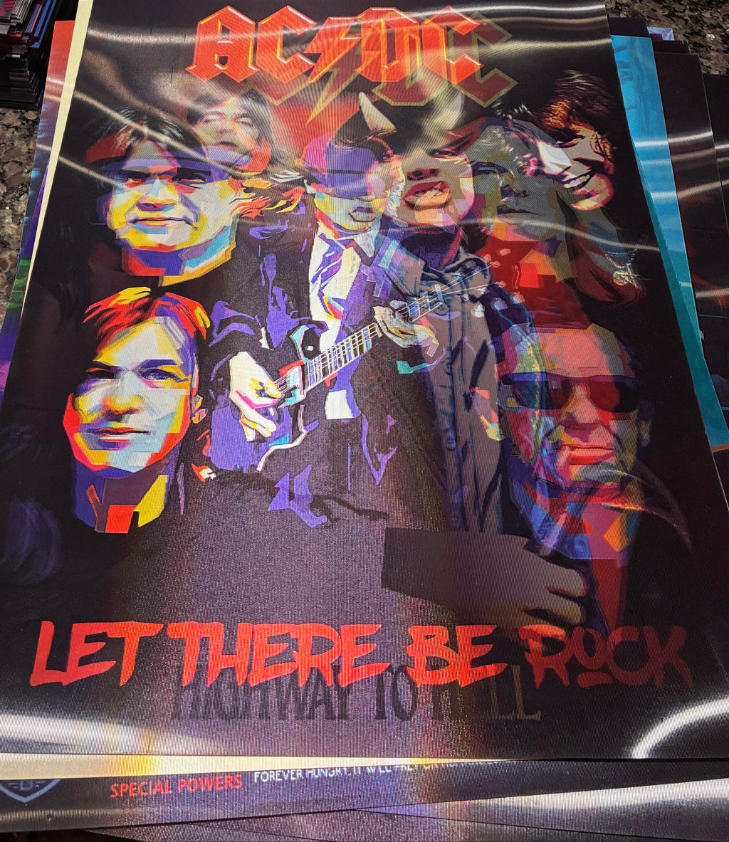3D Poster (15.5 x 11.5) ACDC