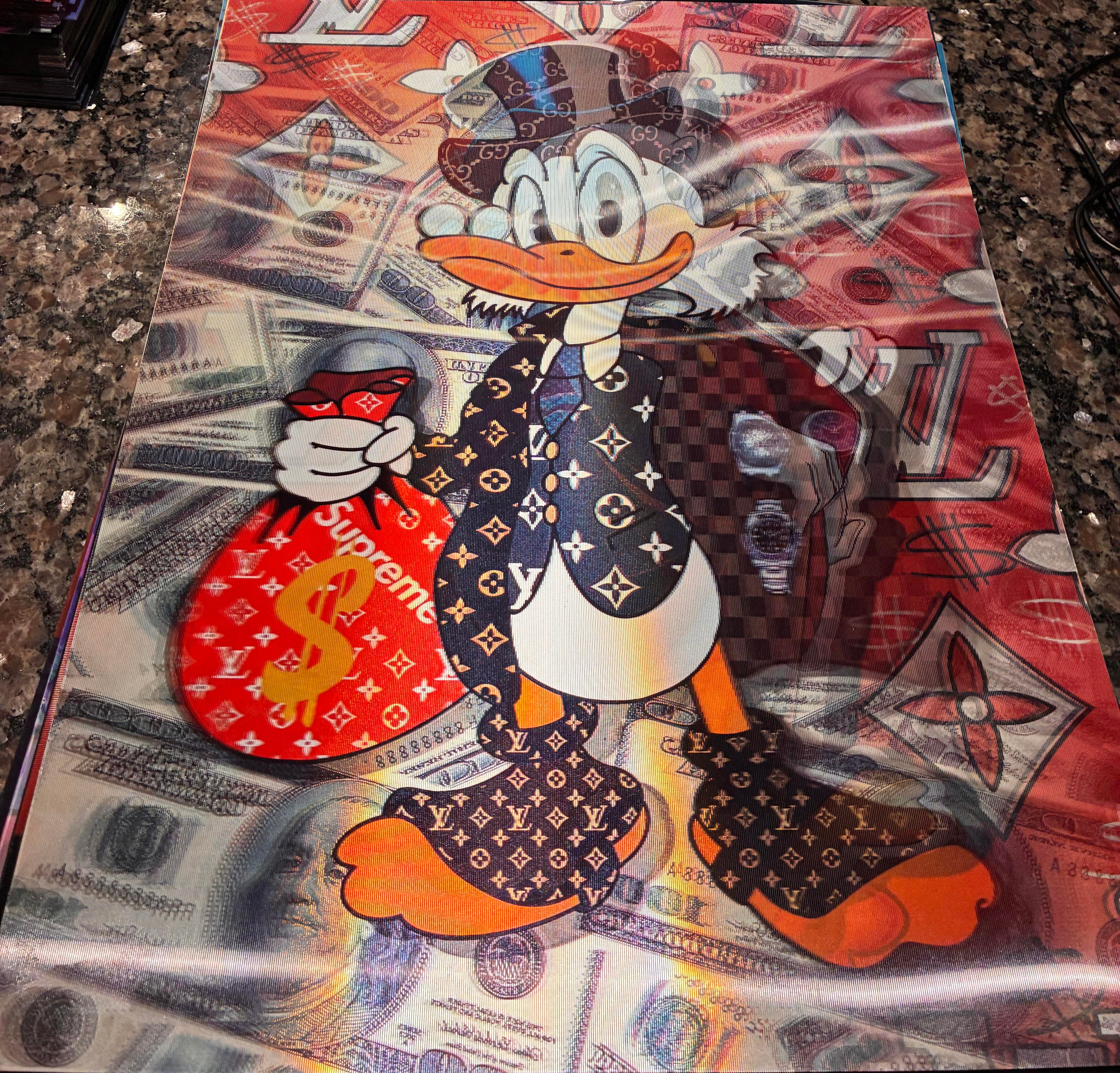 3D Poster (15.5 x 11.5) Scrooge McDuck