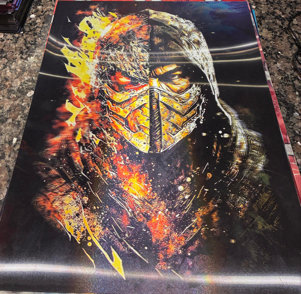 3D Poster (15.5 x 11.5) Mortal Kombat