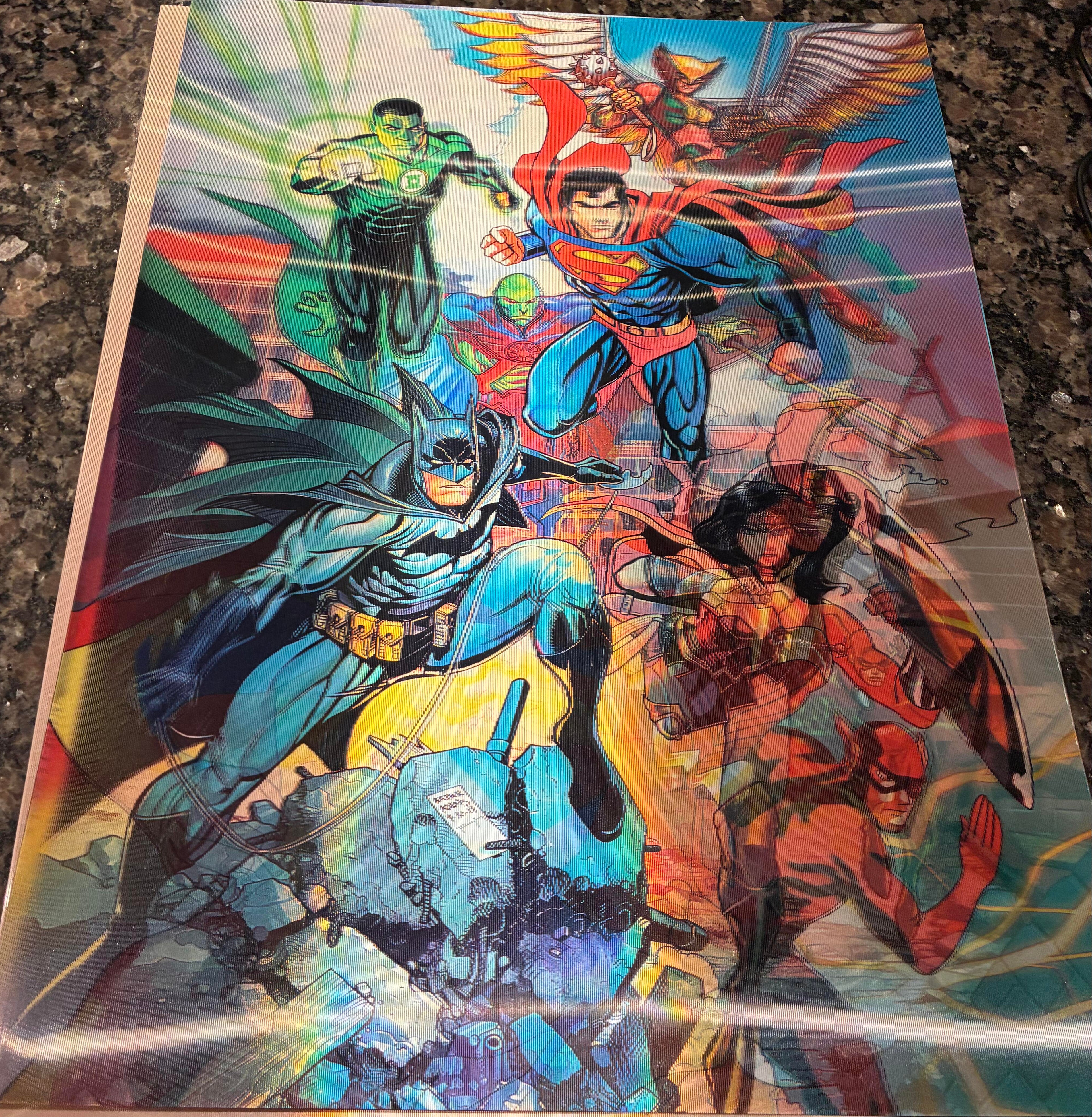 3D Poster (15.5 x 11.5) Heros 2