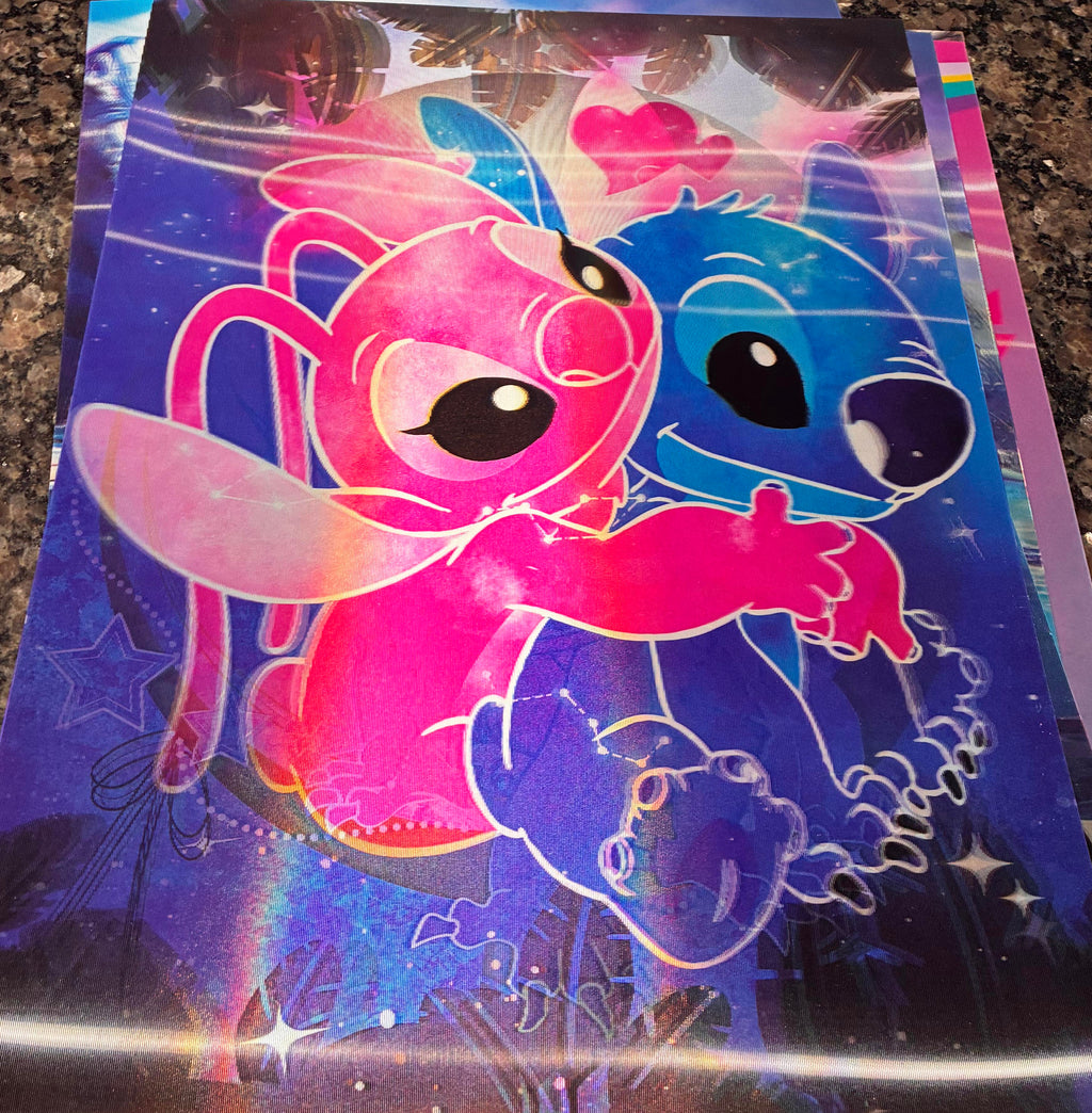 3D Poster (15.5 x 11.5) Lilo and Stitch 2