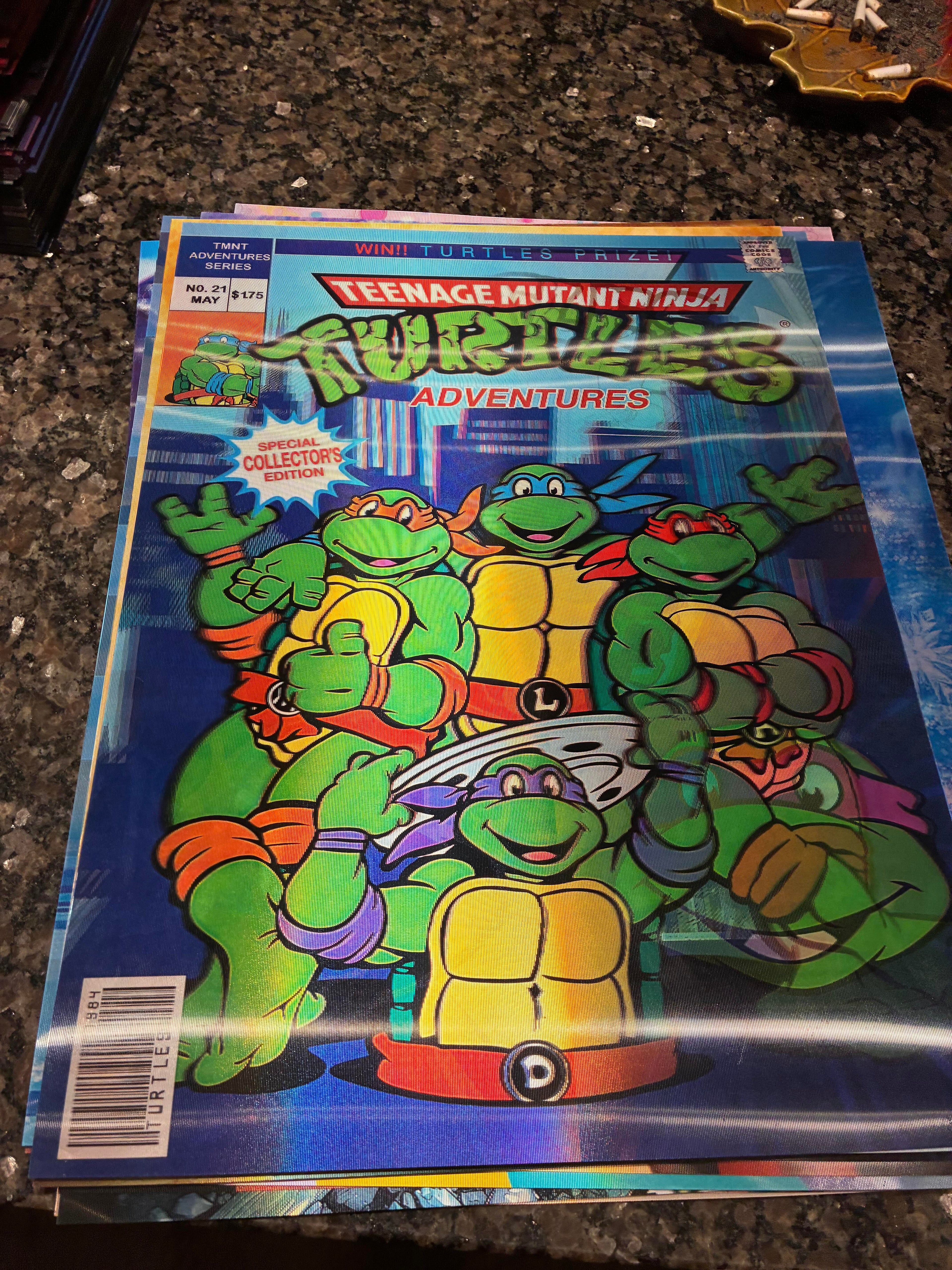 3D Poster (15.5 x 11.5) Teenage Mutant Ninja Turtles (TMNT)