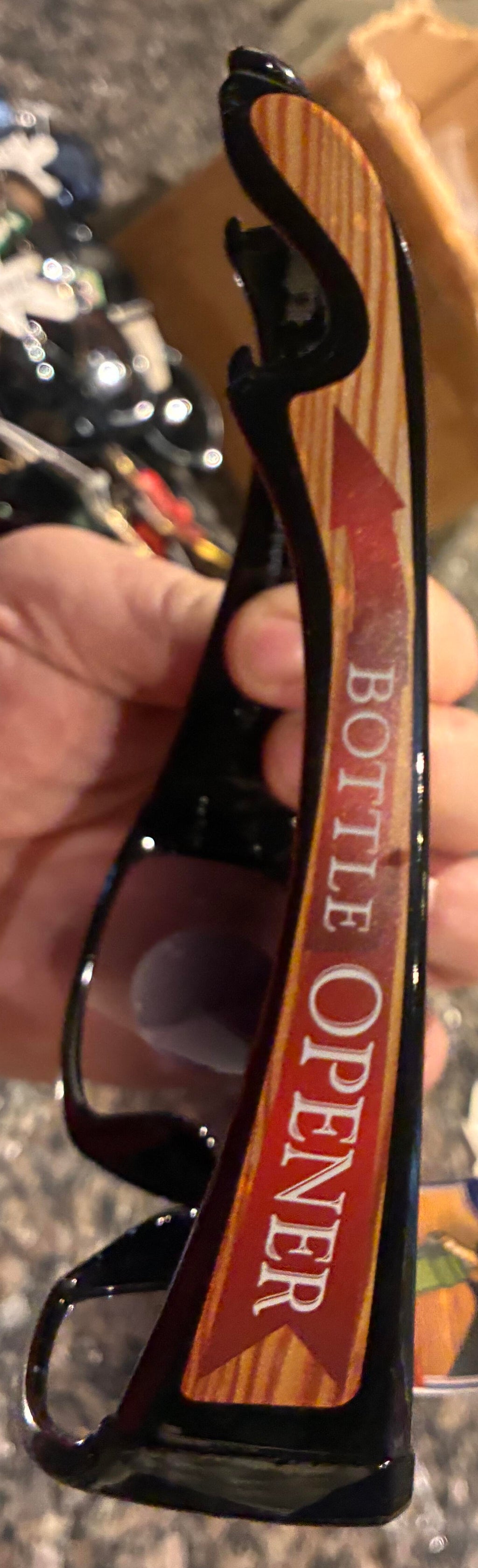 ICON CAP OFF | 100% UV Protection Icon Eyewear Sunglasses, CAP OFF Bottle Opener, Black