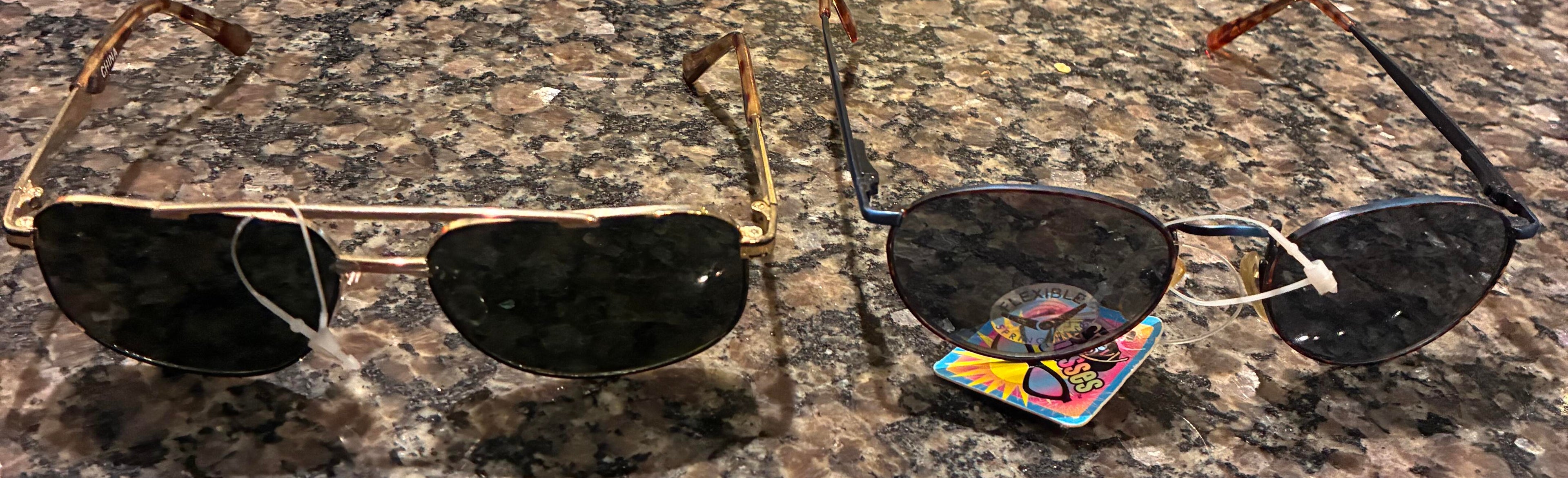 (2) Pair Sunglasses ONLY $5.00 #13