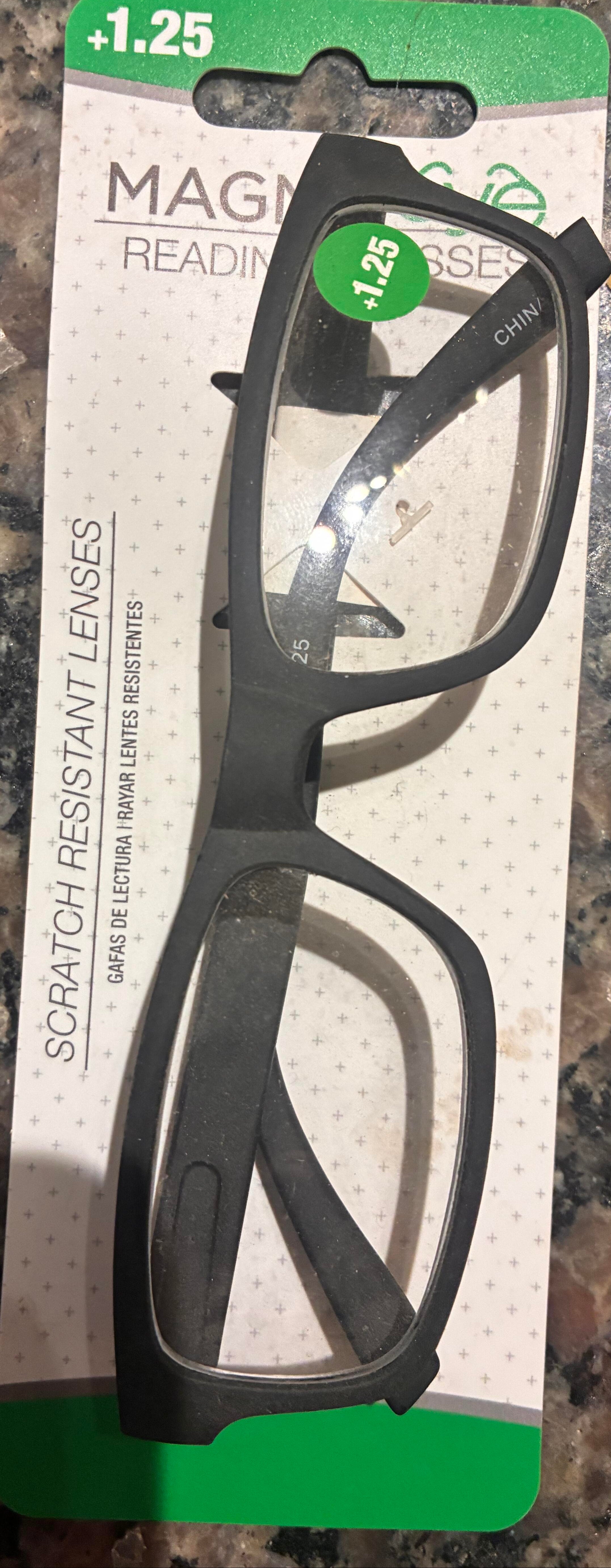 Magnifeye Reading Glasses +1.25