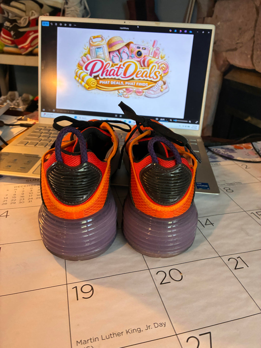 Nike Air Max 2090 'Magma Orange' Size: 4Y
