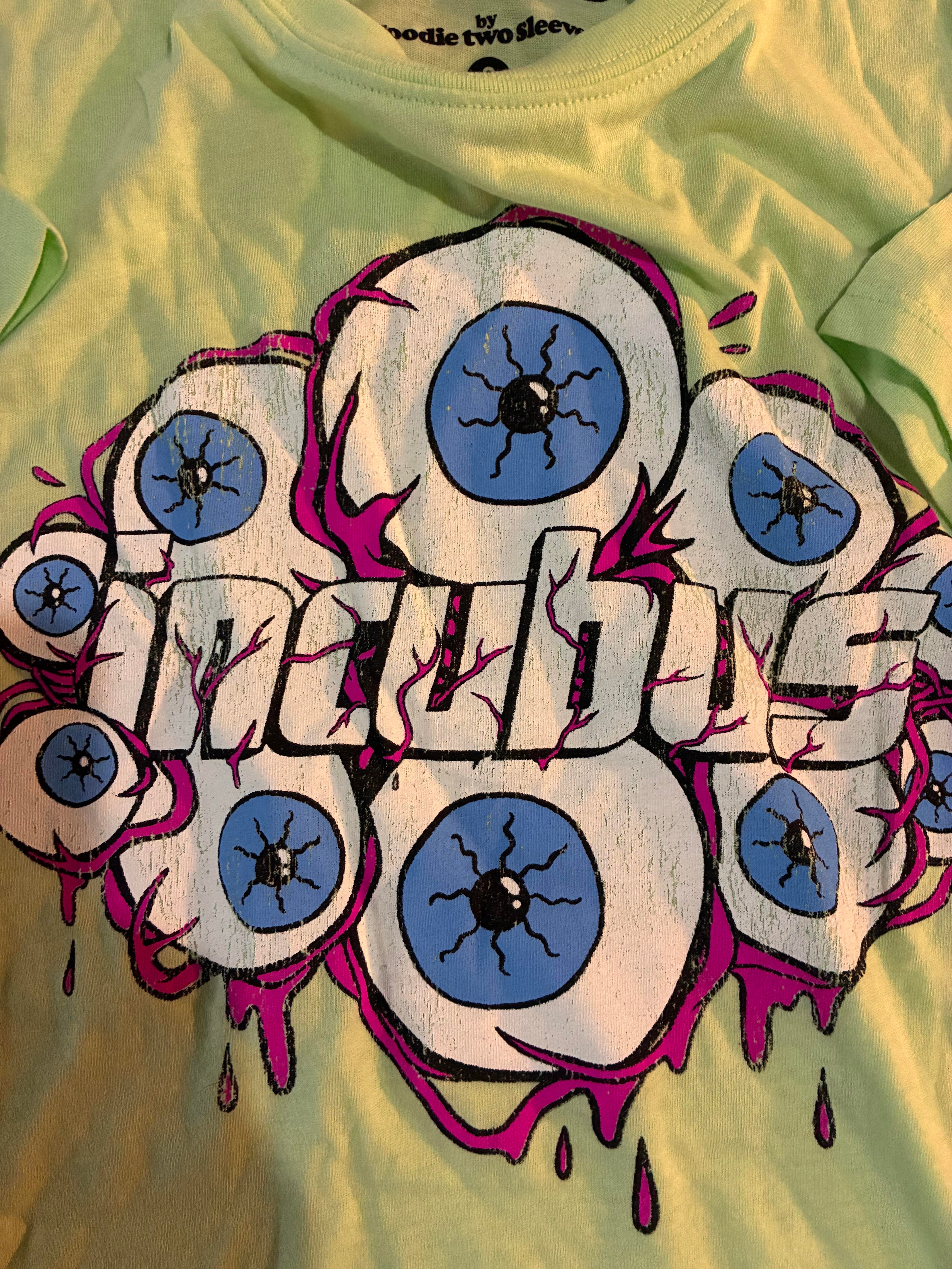 Incubus Classic Fit Crew Top - Cotton Light Green 2X
