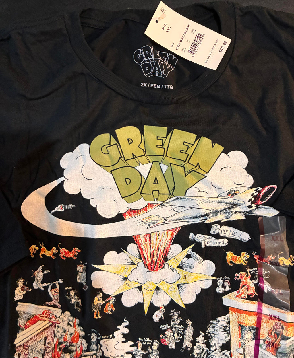 Green Day T-shirt XXL