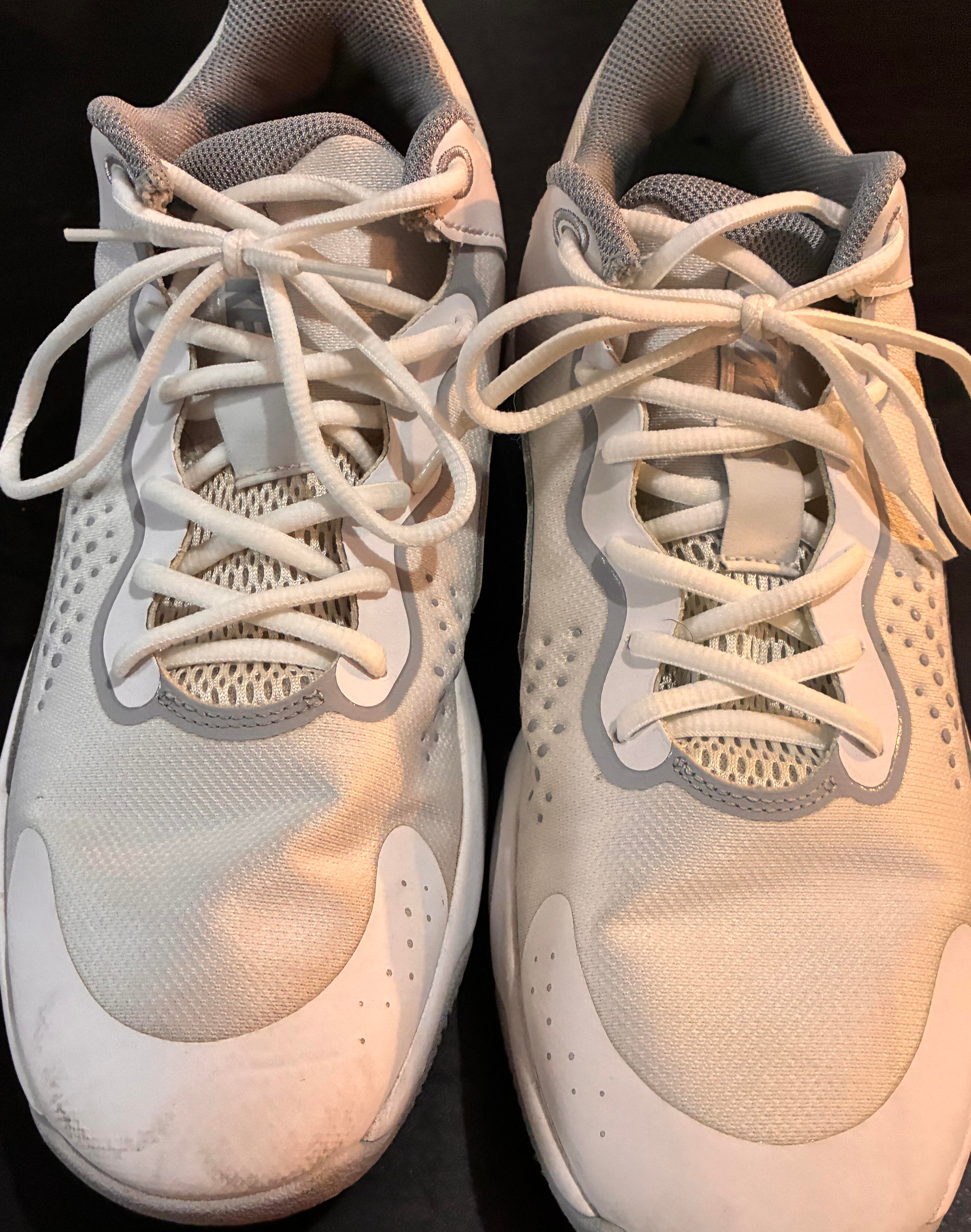 Nike Fly.By Mid 3 White Wolf Grey Mens 10.5 Pre-Owned
