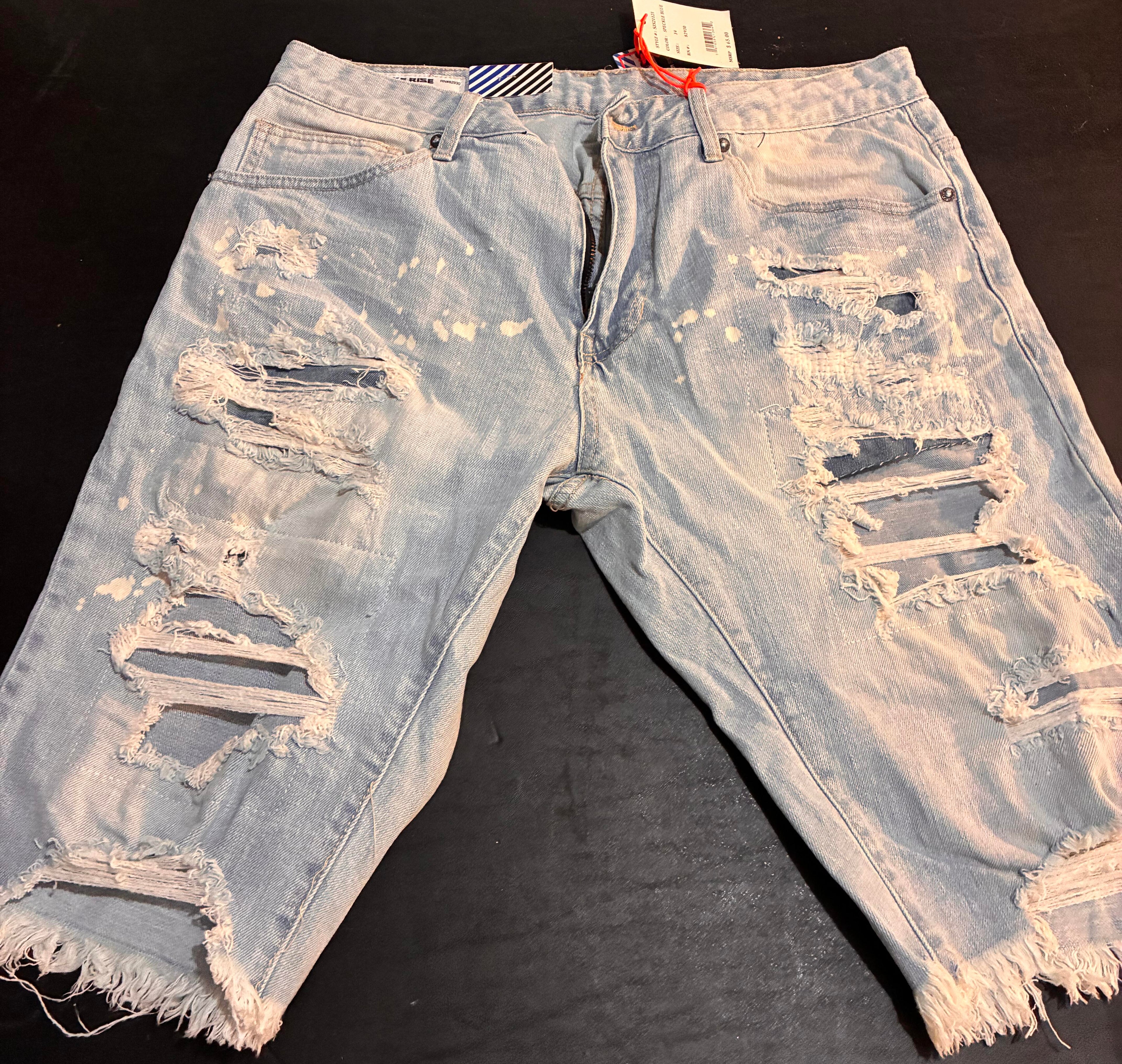 Smoke Rise Denim Jean Short Size 34 Men
