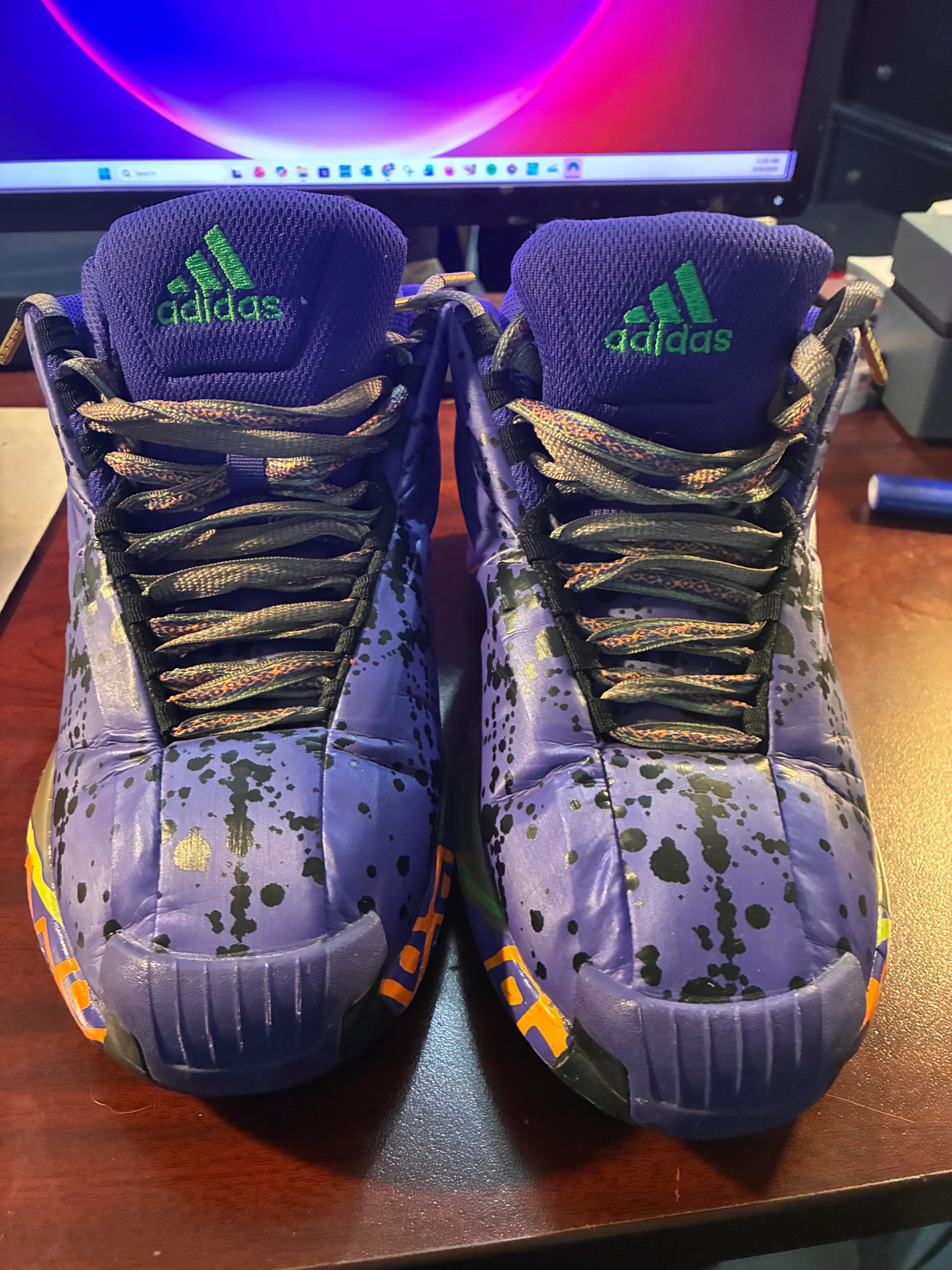Adidas Crazy 1 All-Star Purple Black Yellow ' - Used