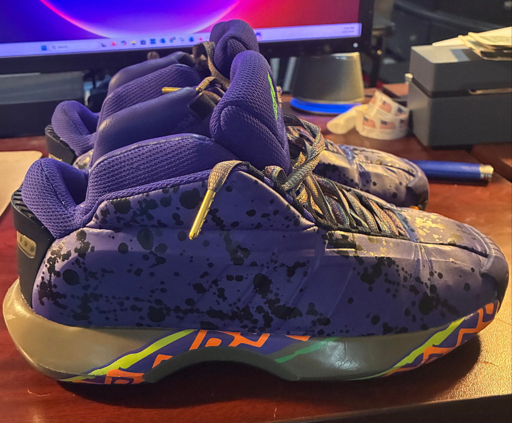 Adidas Crazy 1 All-Star Purple Black Yellow ' - Used