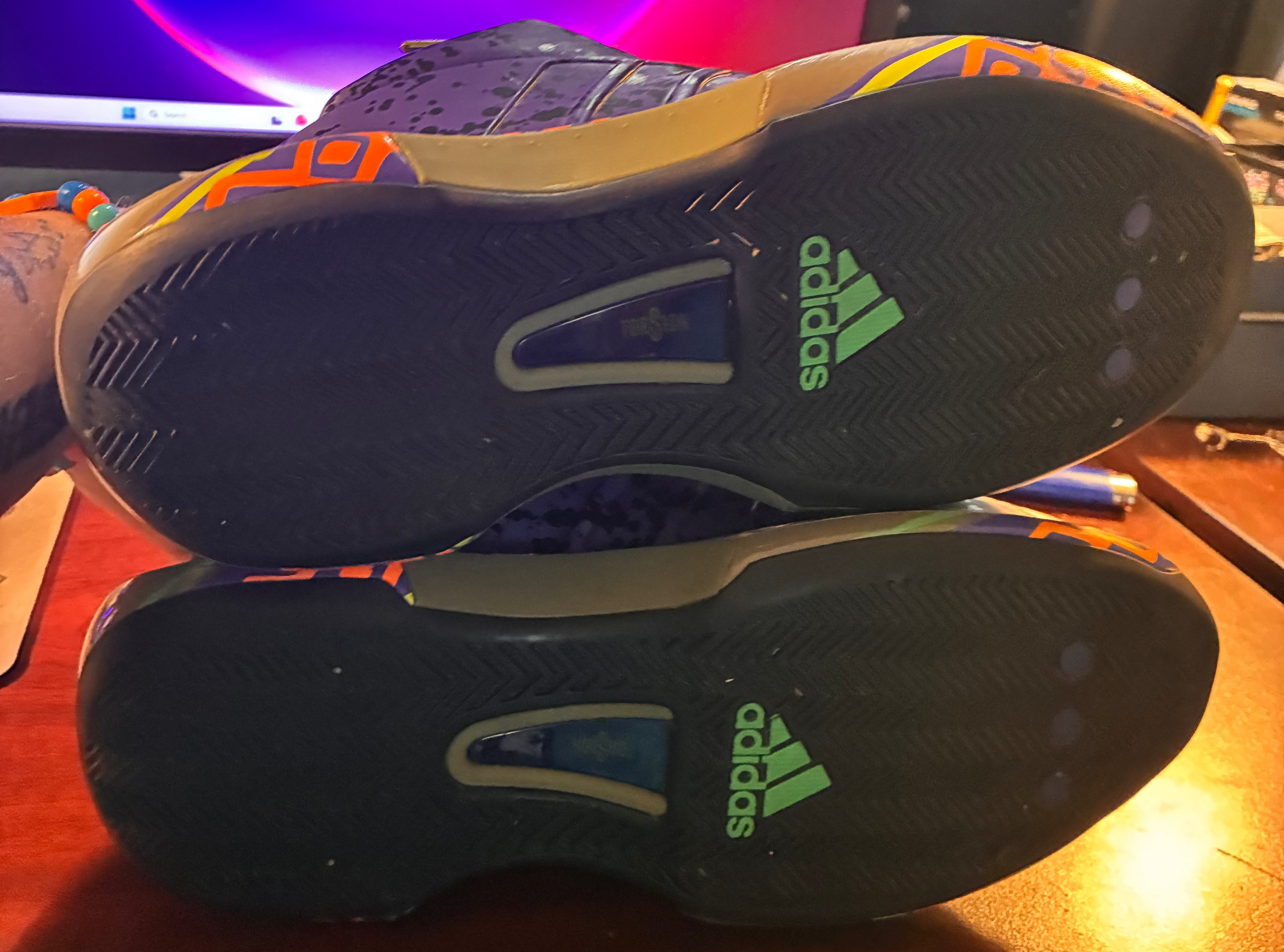 Adidas Crazy 1 All-Star Purple Black Yellow ' - Used