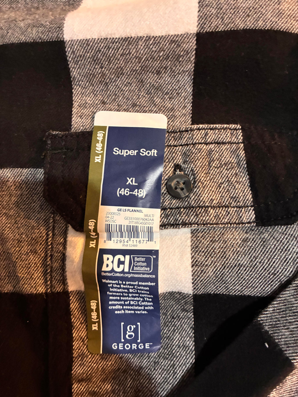 George Size XL long sleeve shirt - super soft