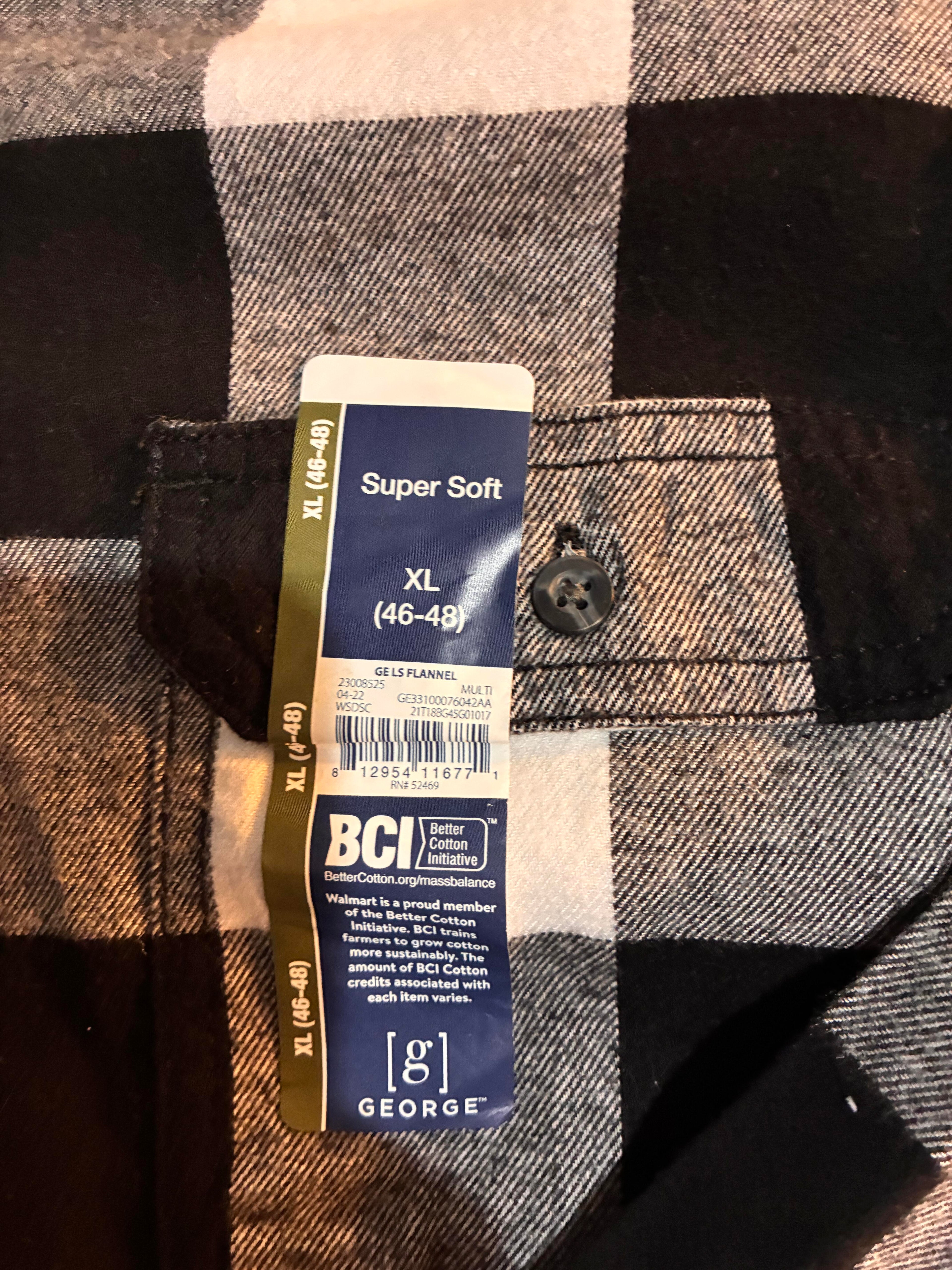 George Size XL long sleeve shirt - super soft