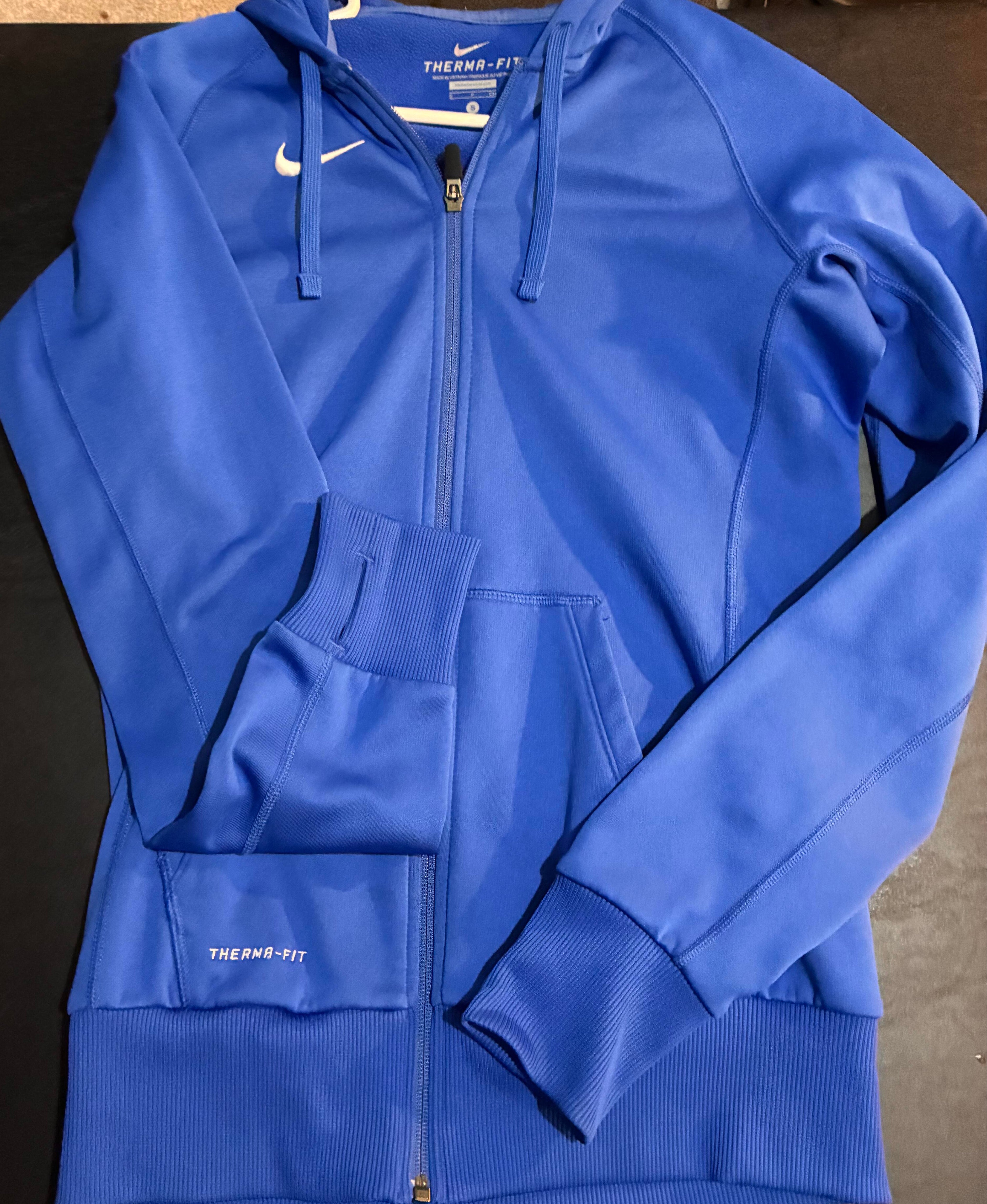 Nike Therma-Fit Blue long sleeve sweatshirt Size S - Pre-Owned