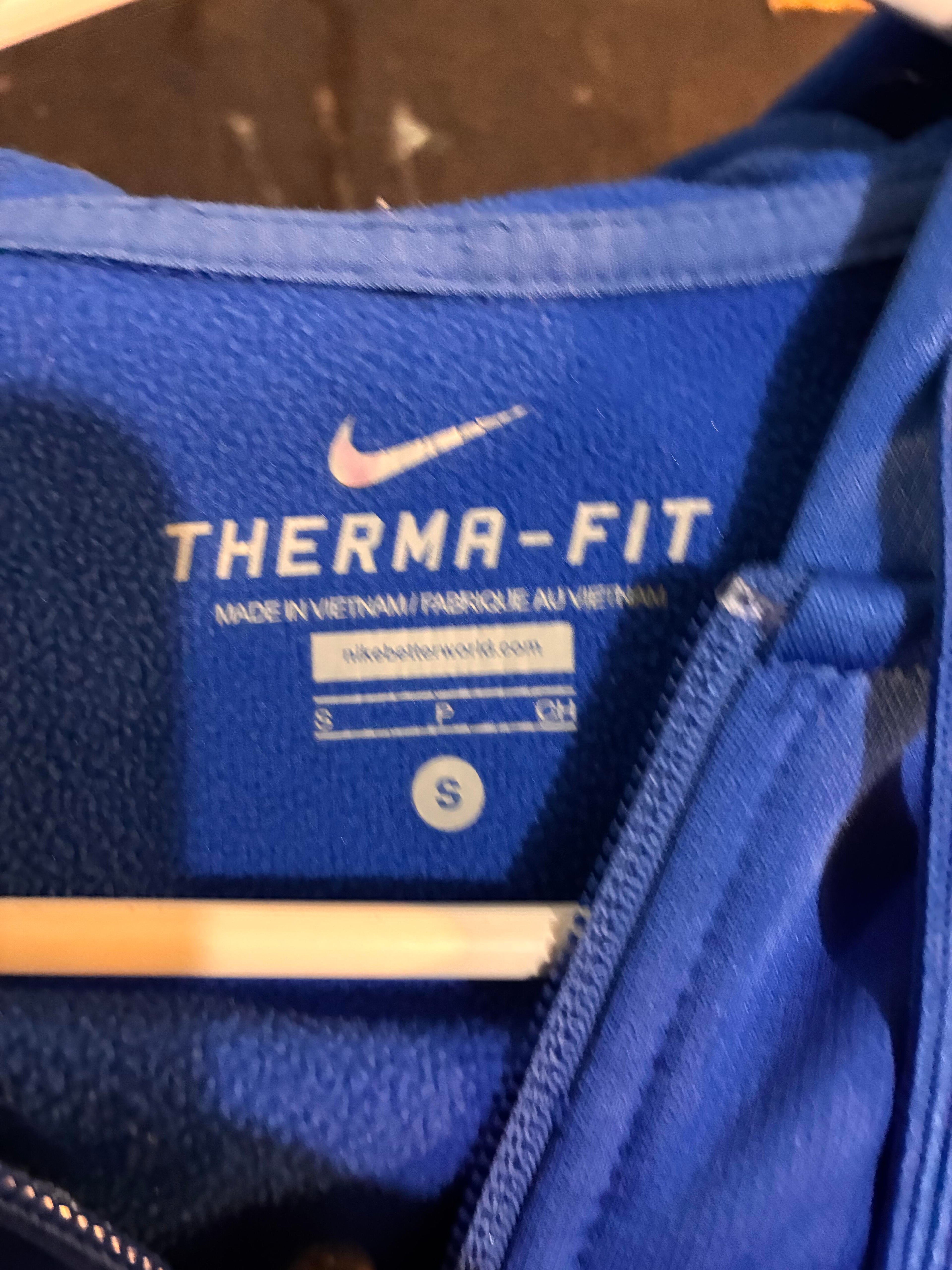Nike Therma-Fit Blue long sleeve sweatshirt Size S - Pre-Owned