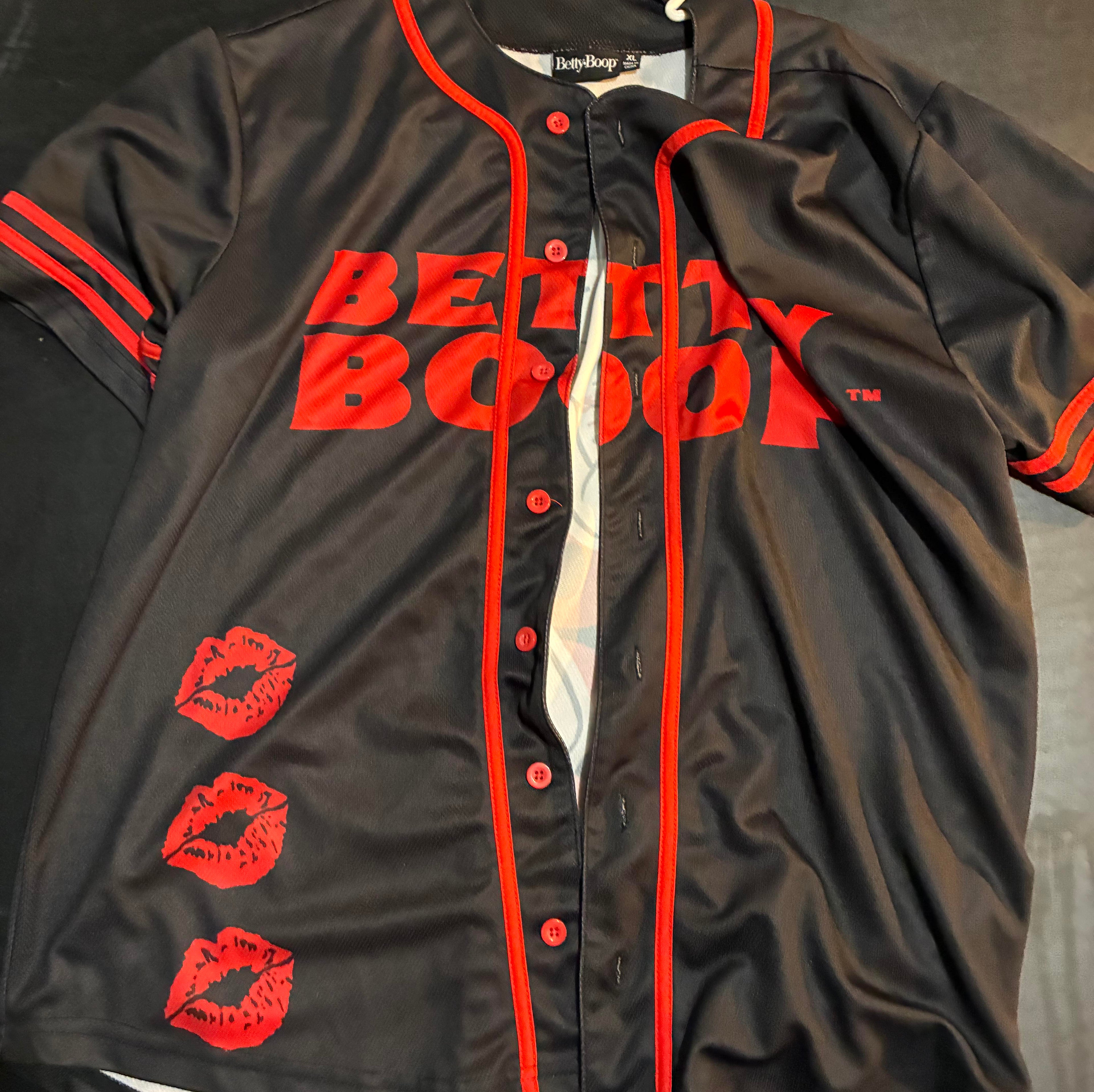 Betty Boop Baseball Jersey Size XL - Pre-Owned