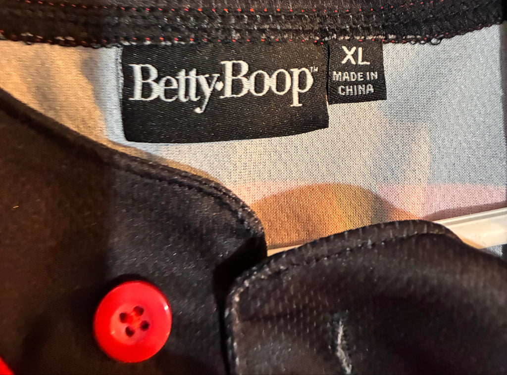 Betty Boop Baseball Jersey Size XL - Pre-Owned