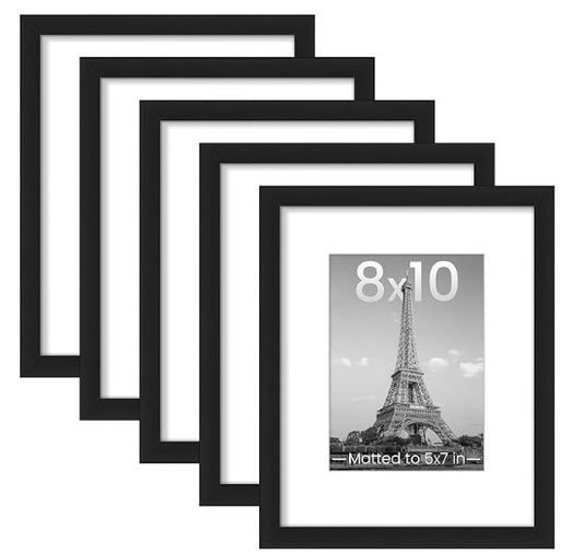 upsimples 8x10 Picture Frame Set of 5