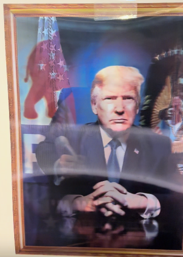 3D Poster (15.5 x 11.5) Donald Trump