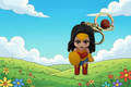 Hero Keychain (Wonder Women) with bell