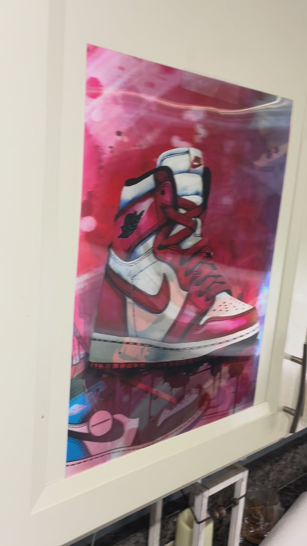3D Poster (15.5 x 11.5) Jordan One Shoe