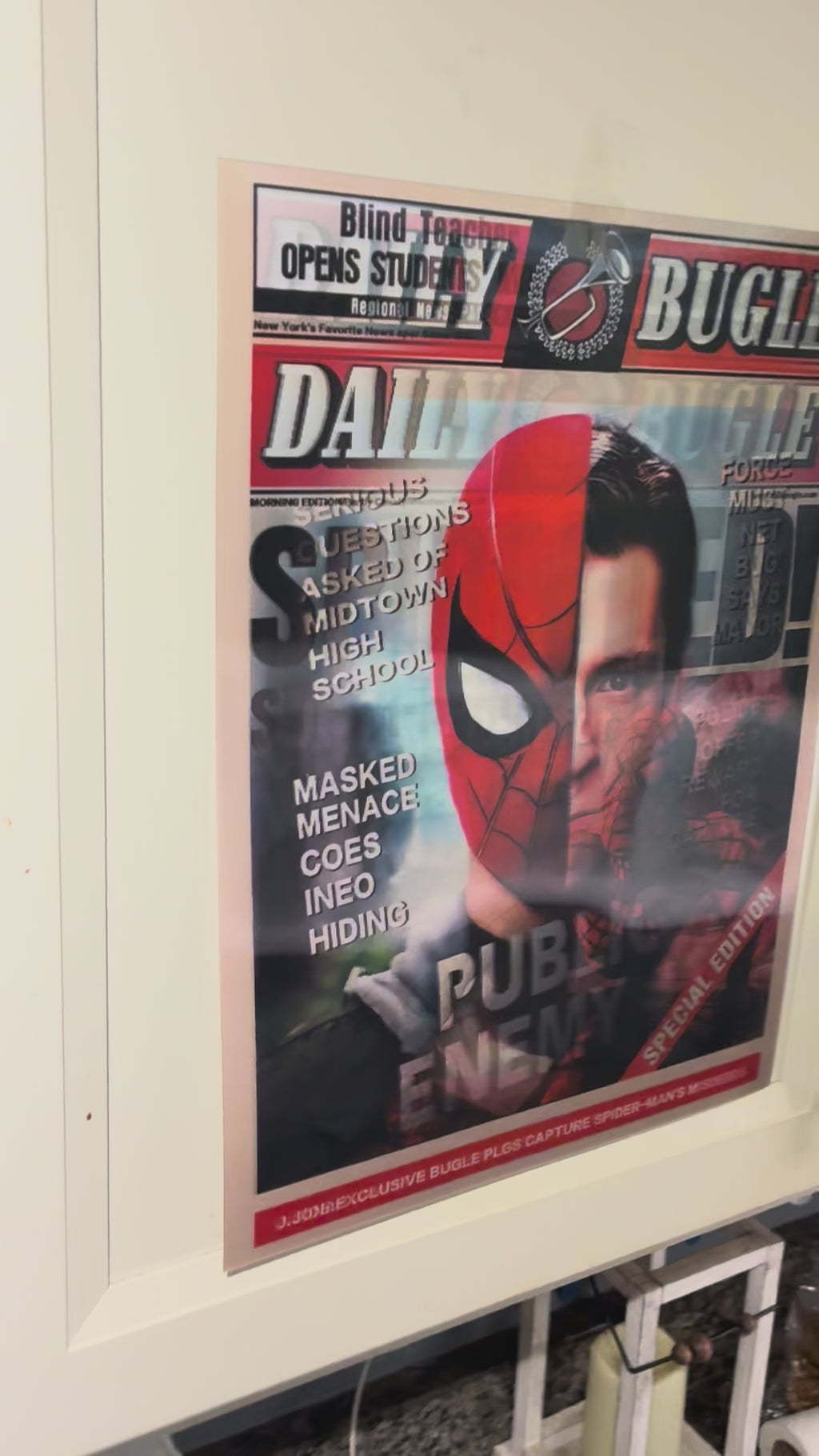 3D Poster (15.5 x 11.5) Spiderman