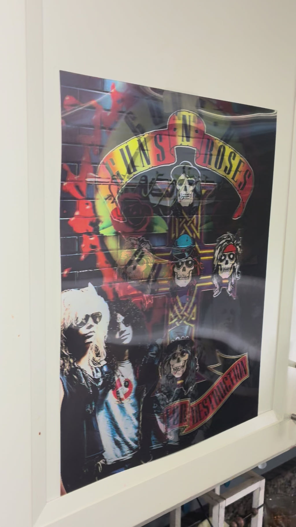 3D Poster (15.5 x 11.5) Guns -N- Roses