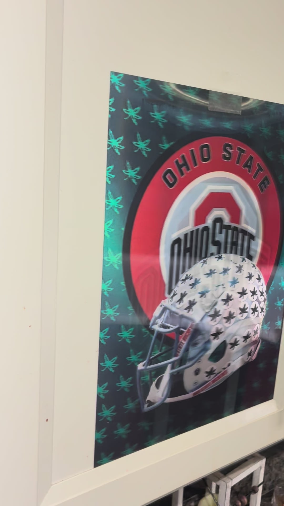 3D Poster (15.5 x 11.5) Ohio State Buckeyes