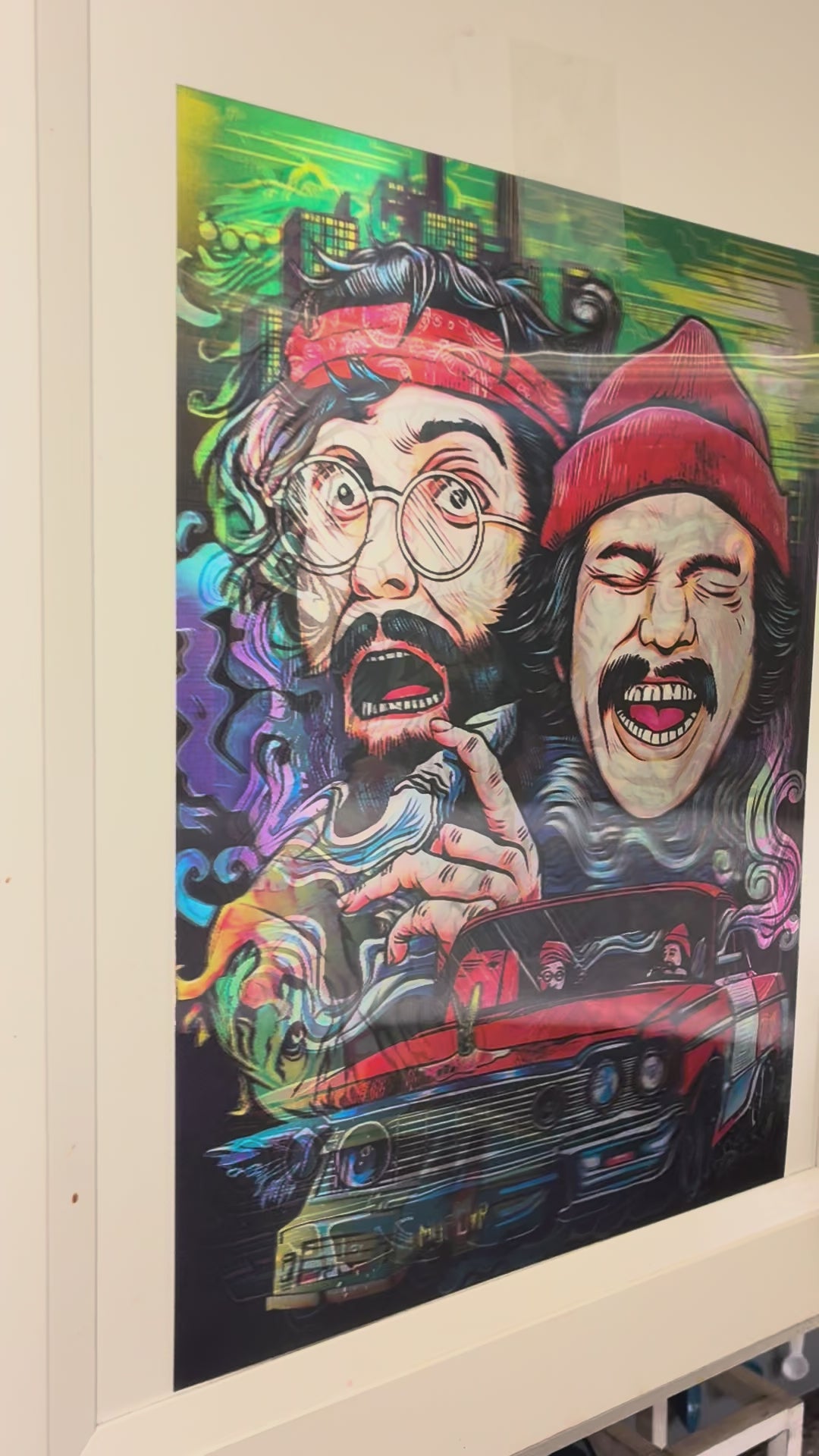 3D Poster (15.5 x 11.5) Cheech and Chong 2