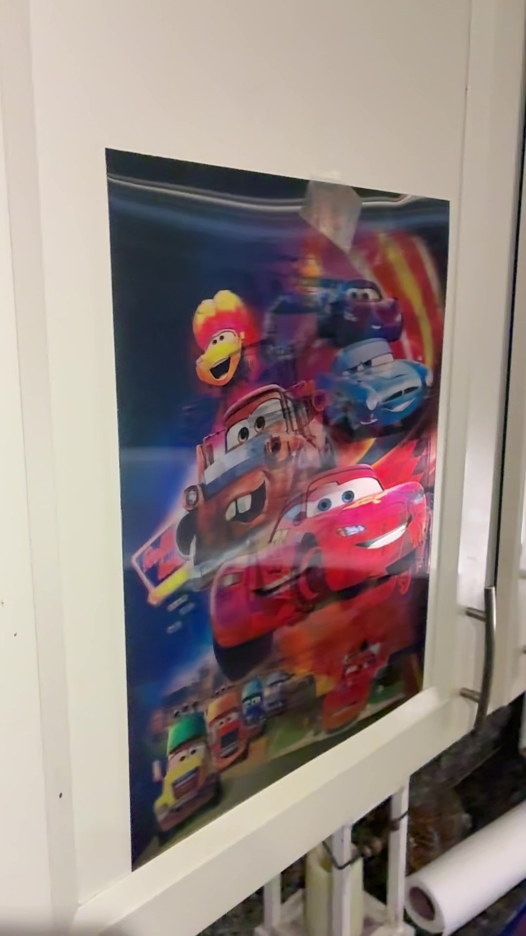 3D Poster (15.5 x 11.5) Cars 1