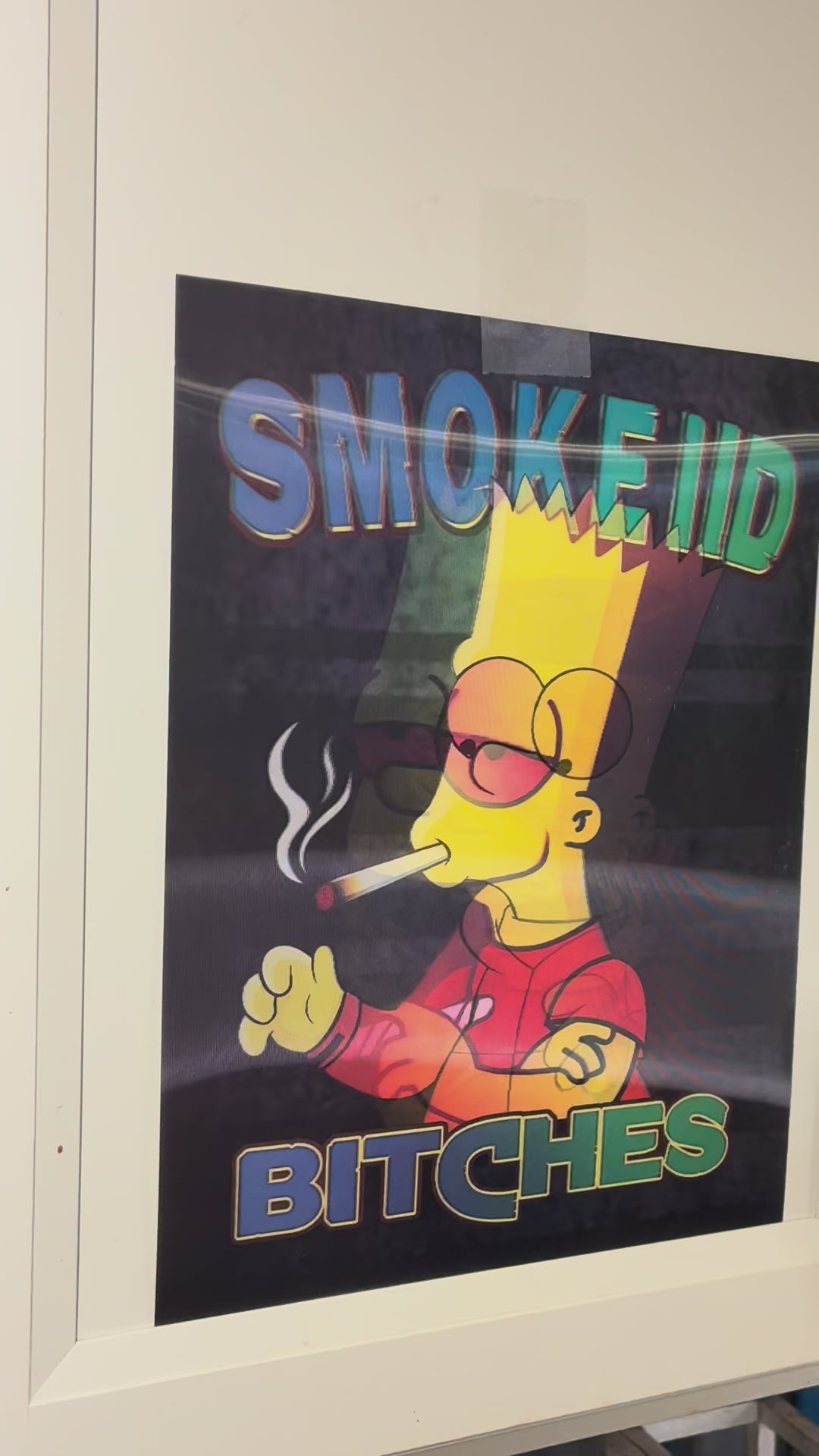 3D Poster (15.5 x 11.5) Bart Simpson