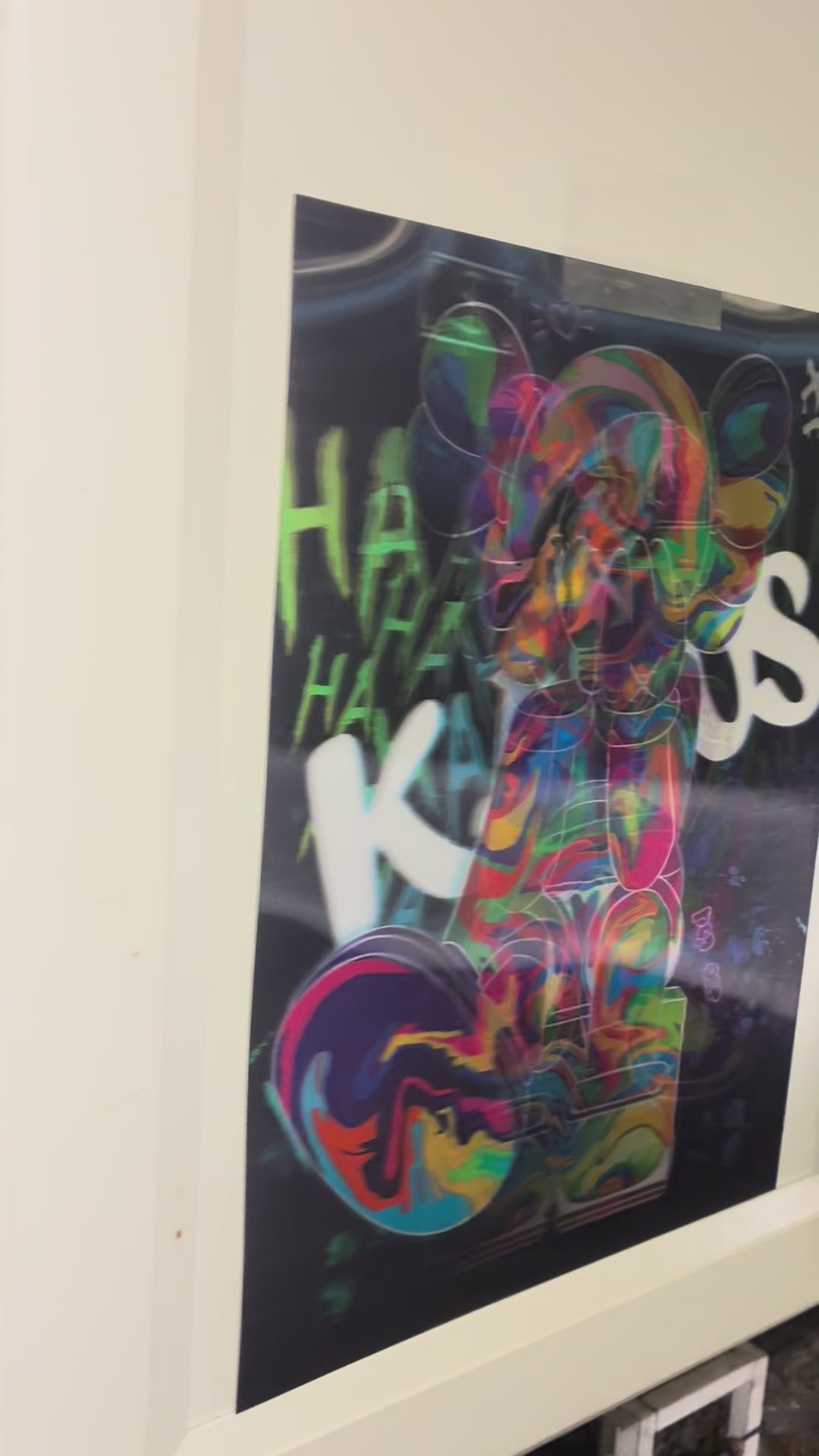 3D Poster (15.5 x 11.5) Kaws 2