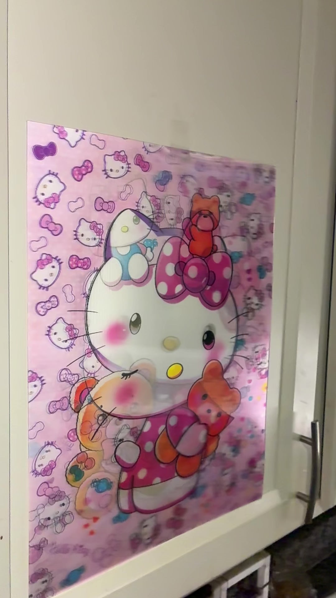 3D Poster (15.5 x 11.5) Hello Kitty