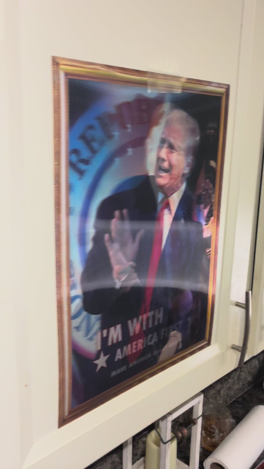 3D Poster (15.5 x 11.5) Donald Trump