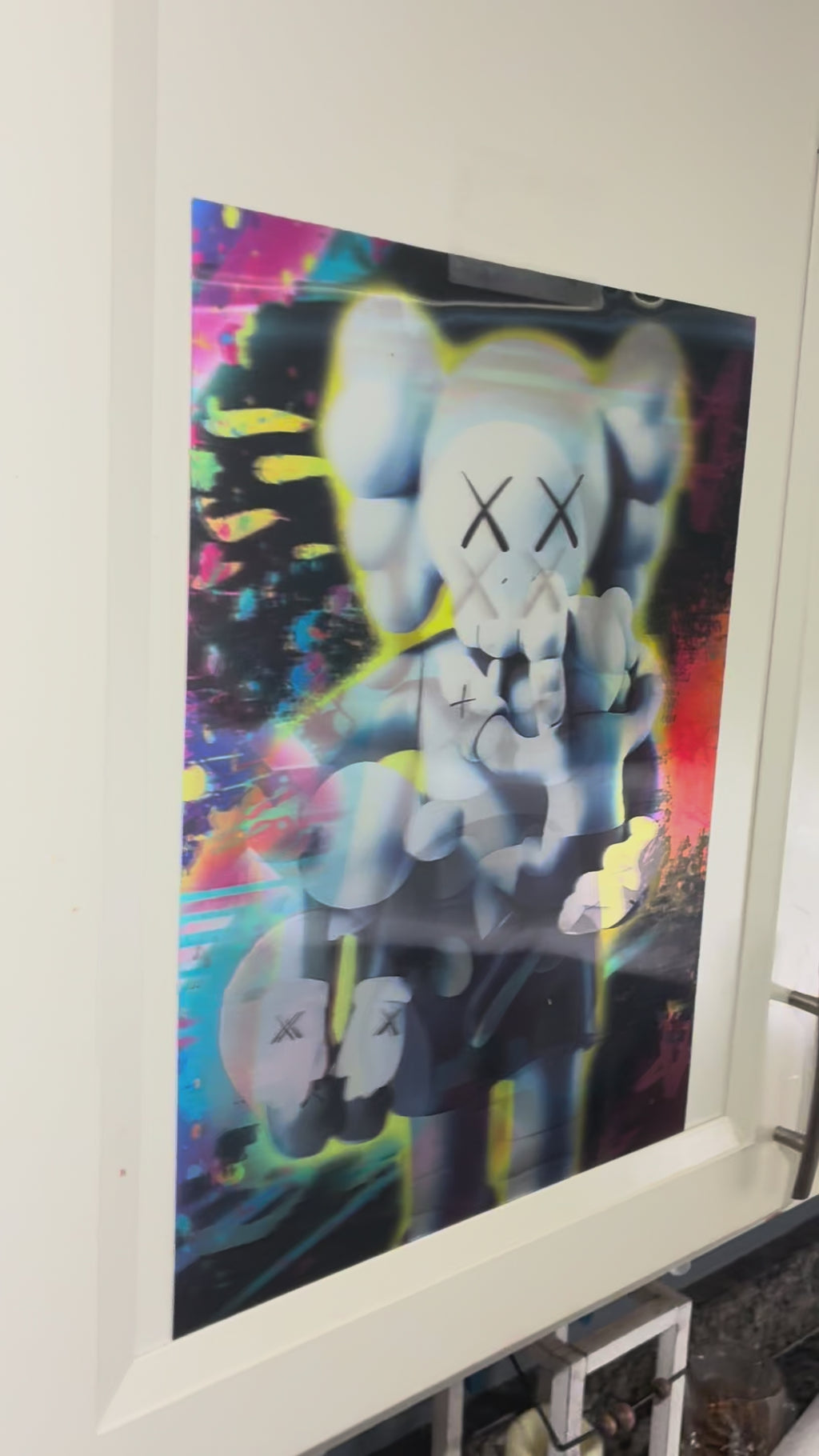 3D Poster (15.5 x 11.5) Kaws