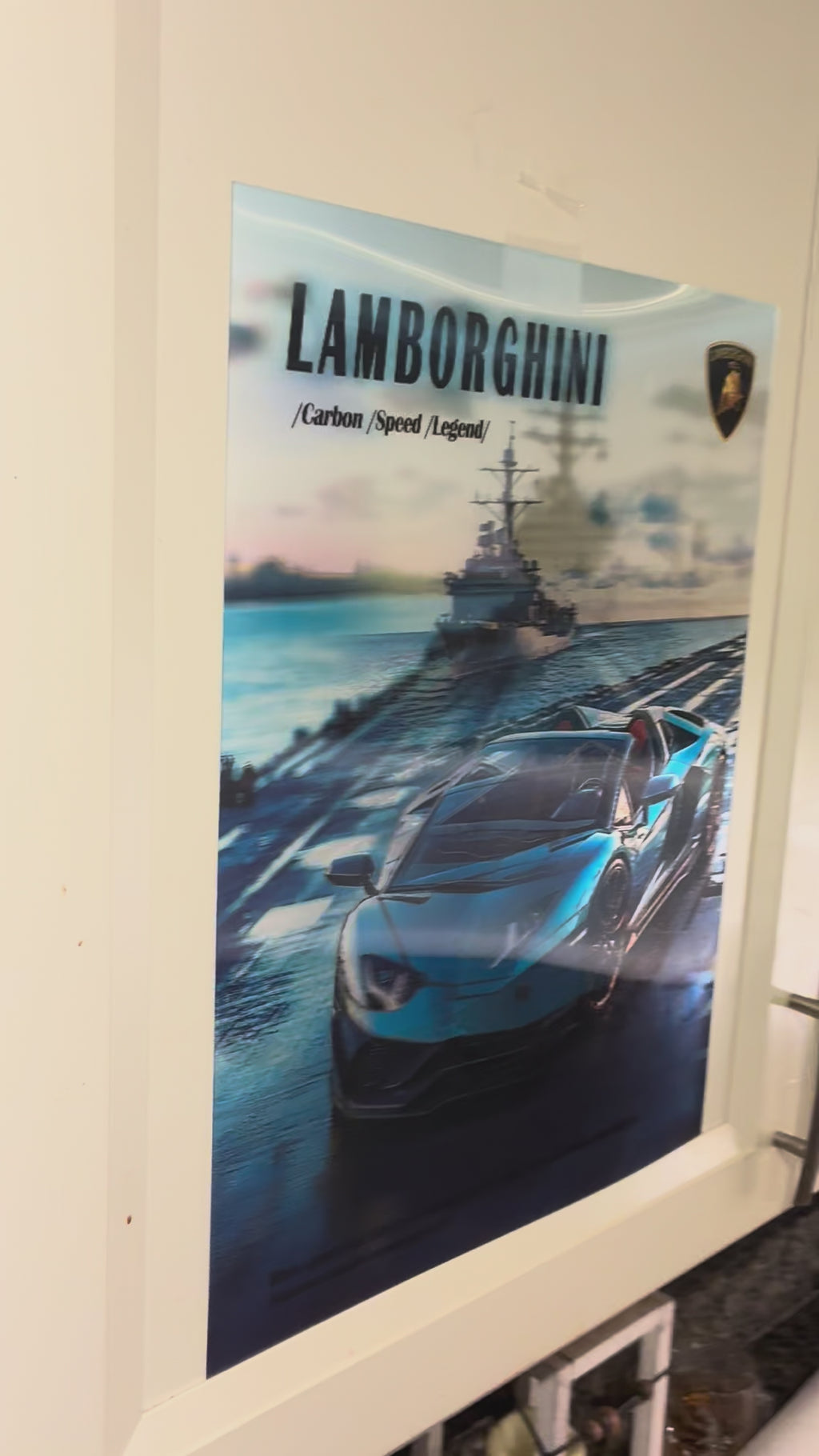 3D Poster (15.5 x 11.5) Lamborghini