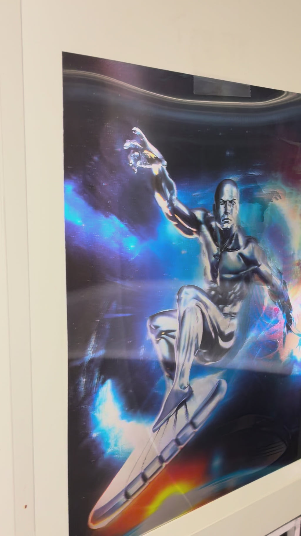 3D Poster (15.5 x 11.5) Silver Surfer