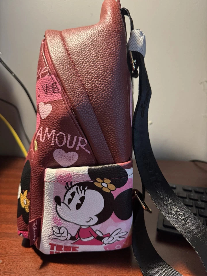 New Wondapop Minnie Mouse *Vegan Leather Designer Series 12'' Backpack